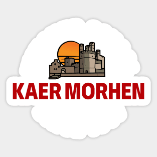 Kaer Morhen - Witcher School II - Fantasy Sticker